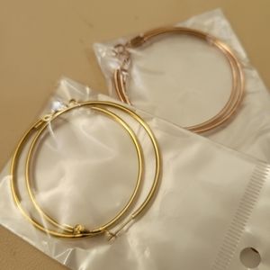 Hoop earrings